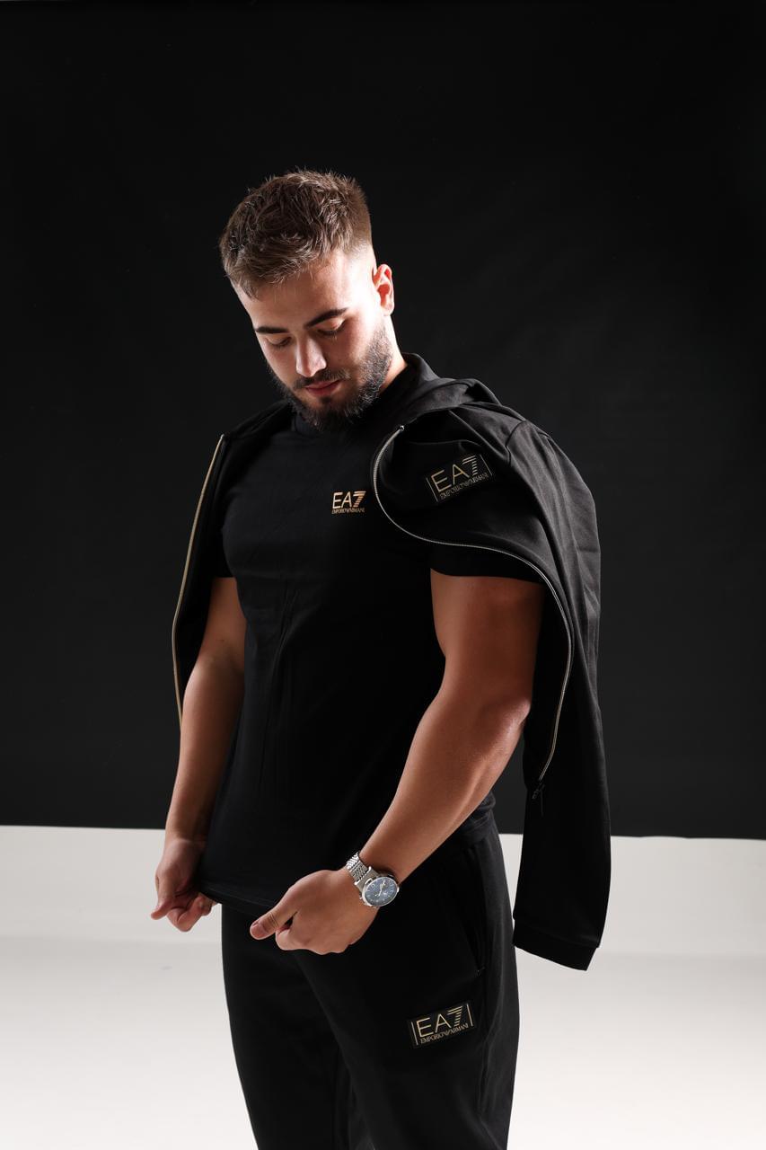 T-SHIRT ME DETAJ GOLD DHE MINIMALIST - Image 4