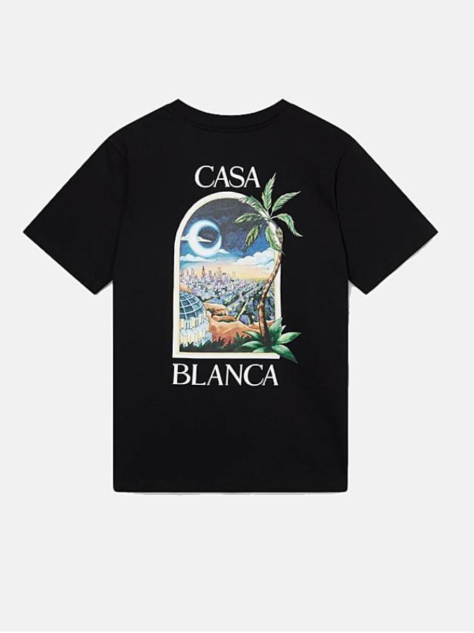 T-SHIRT CASA BLANCA E ZEZE UNISEXS ME DETAJE MODERNE - Image 3