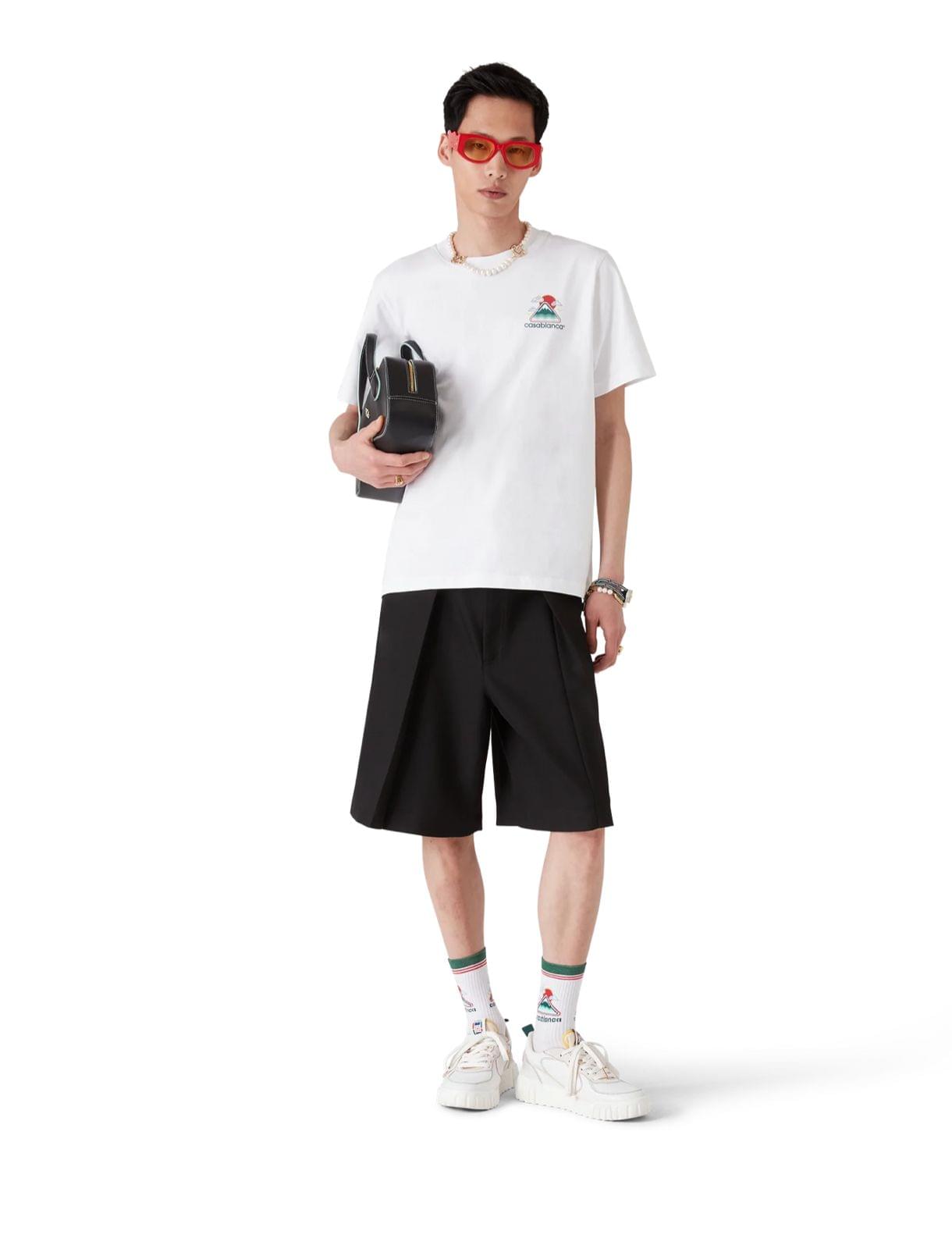T-SHIRT CASA BLANCA E BARDHE ME DETAJE MODERNE